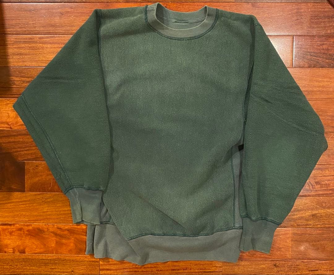 90年代Championチャンピオンリバースウィーブ目無し刺繍2枚タグUSA製