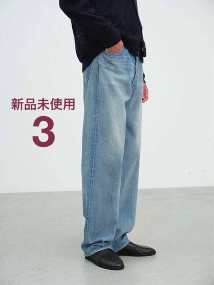 パンツ AURALEE 25SS SELVEDGE FADED LIGHT DENIM