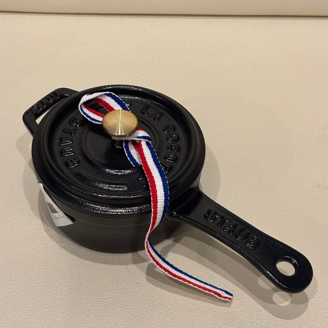 ストウブ　スモールソースパン　ブラック