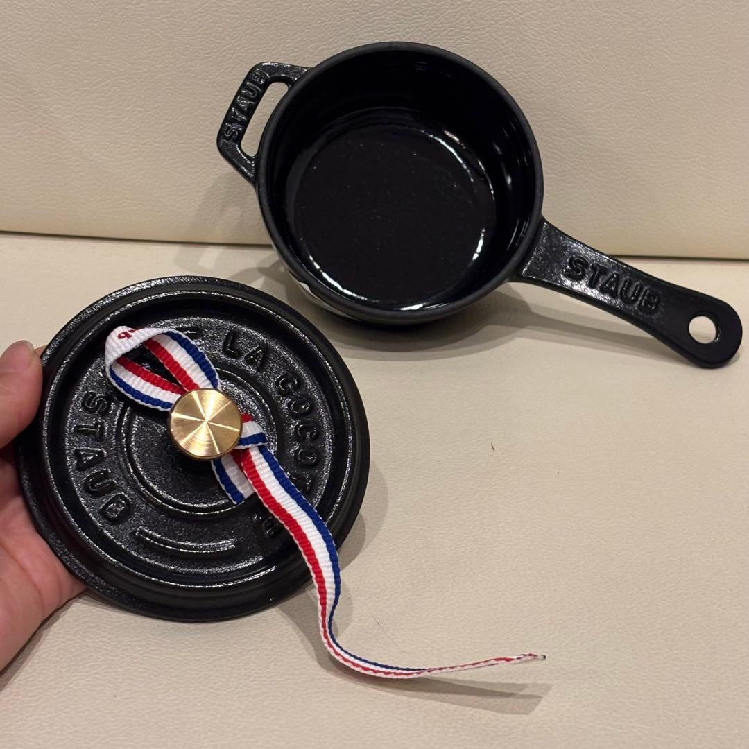 ストウブ　スモールソースパン　ブラック