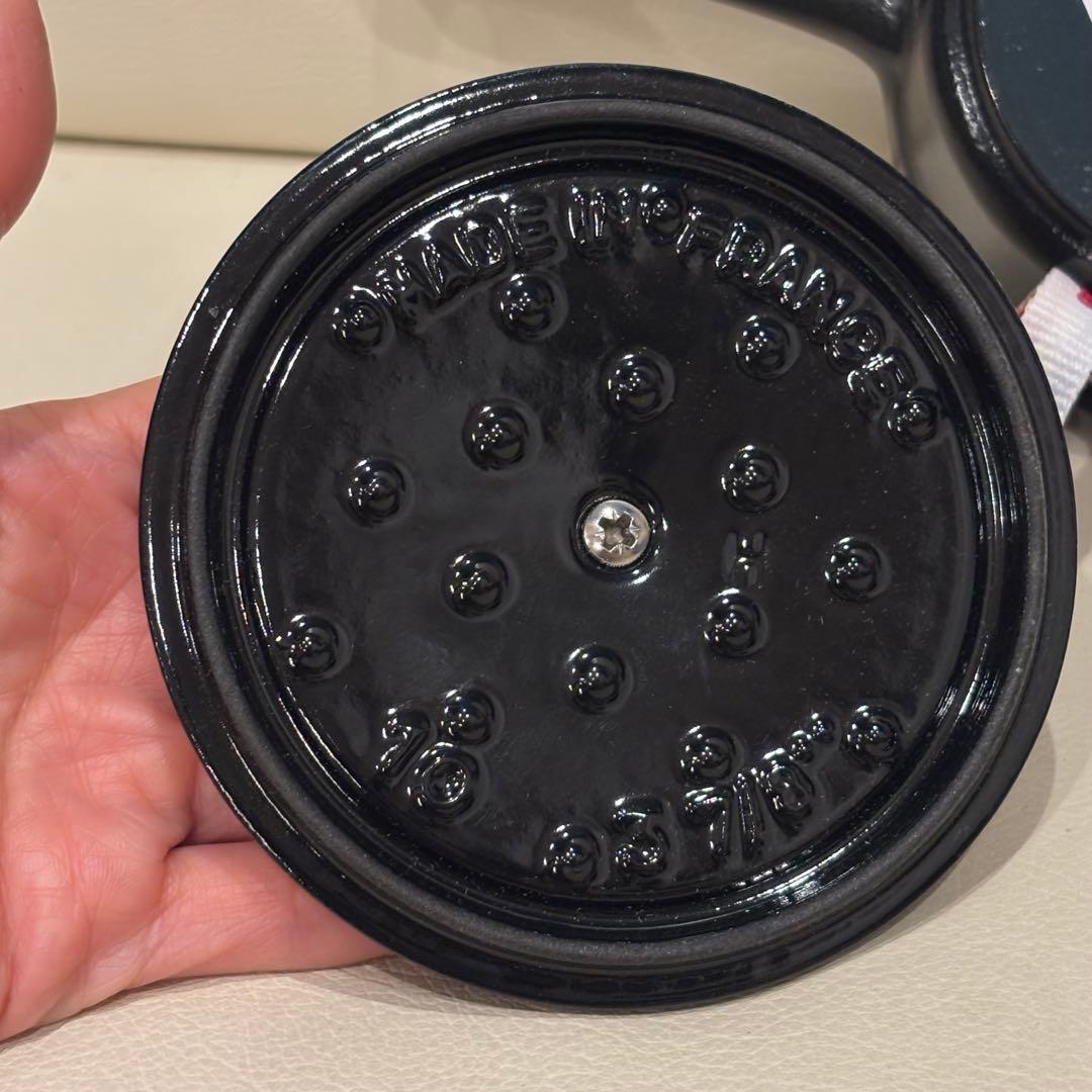 ストウブ　スモールソースパン　ブラック