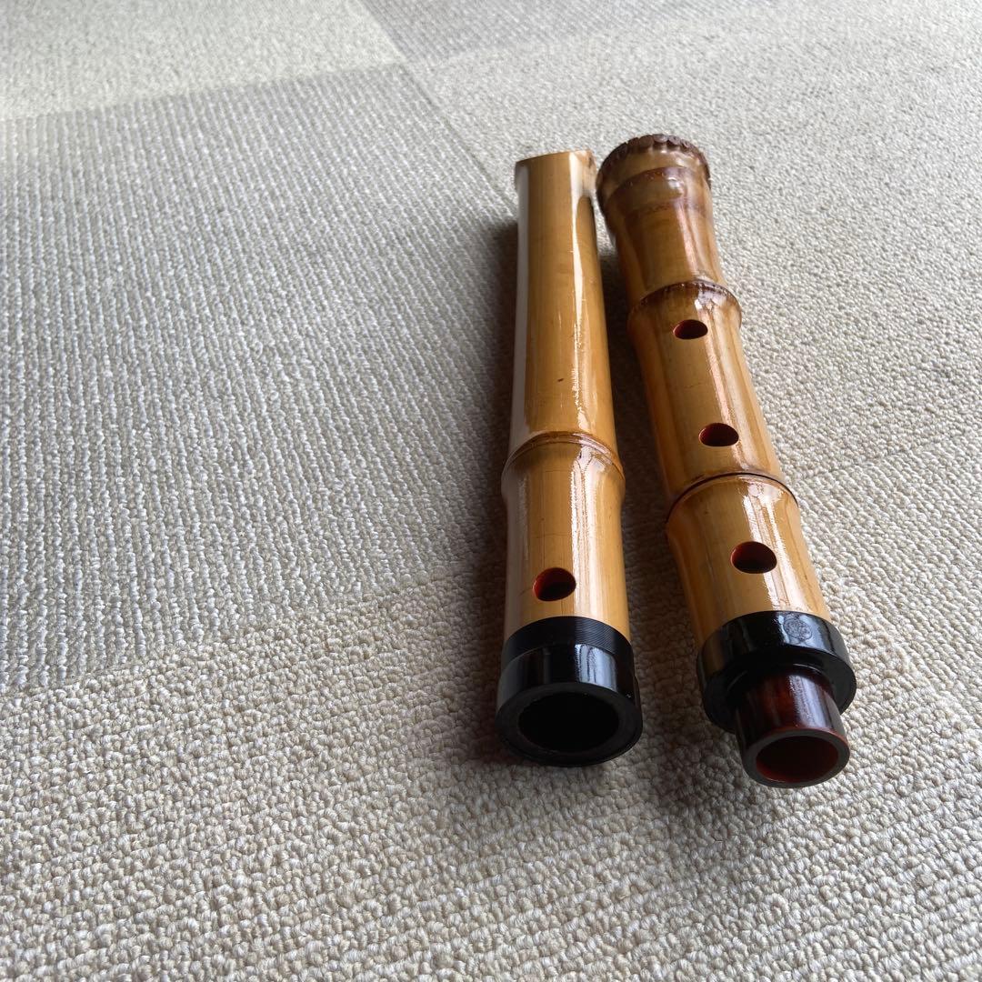 213 尺八本体 一尺八寸管竹製 5穴