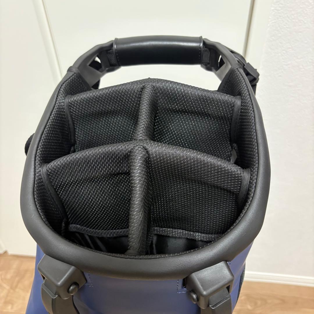 ヴェゼル プレイヤー 4.0 ダブルストラップ スタンドキャディバッグ ネイビー