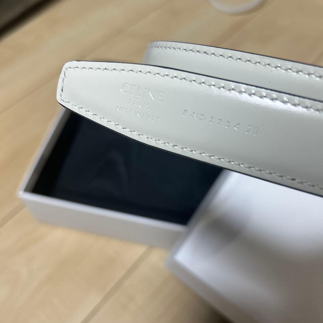 ミディアム 25MM リバーシブル フレーム トリオンフ ベルト / トリヨン