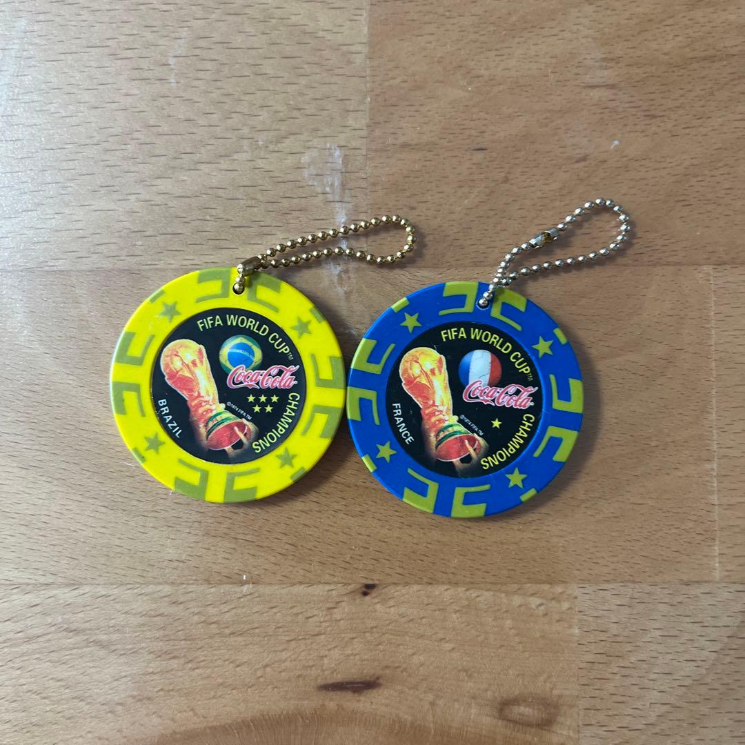 ①サッカー2006年ドイツW杯 コカ・コーラ記念ノベルティフルコンプ+