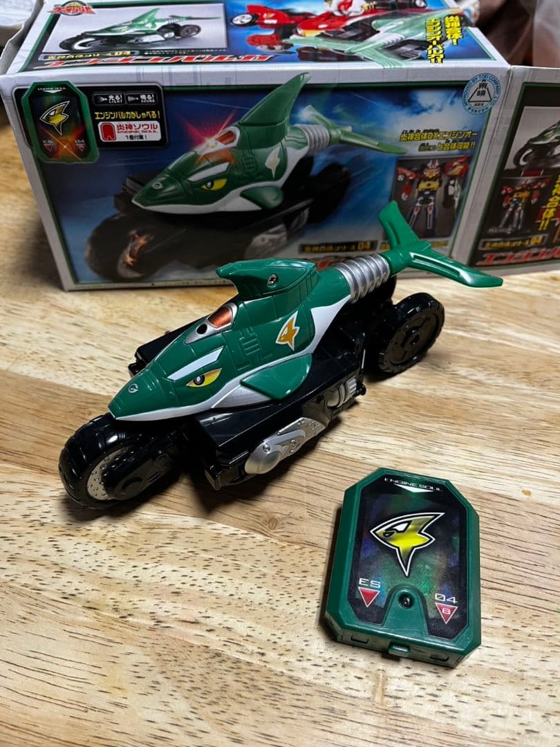 セット売り♪炎神戦隊ゴーオンジャー　エンジンバルカ04 エンジンガンパード 05