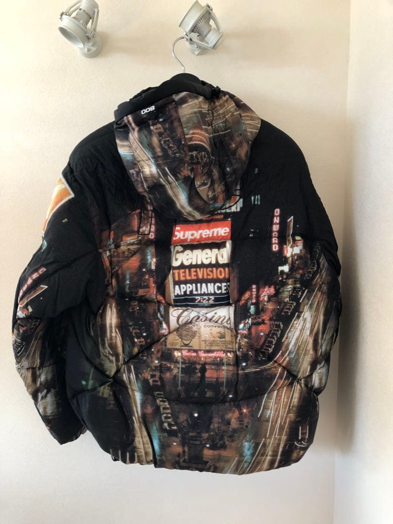 YJ シュプリーム ノースフェイス ダウン ハーフジップ XL