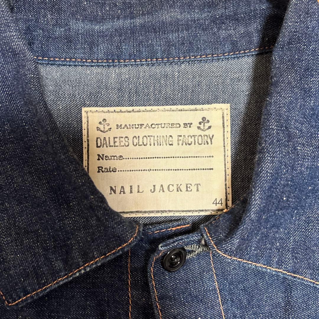 ケ*ン様 ✳️アメカジ ダリーズ 別注 ジージャンタイプのネルシャツ