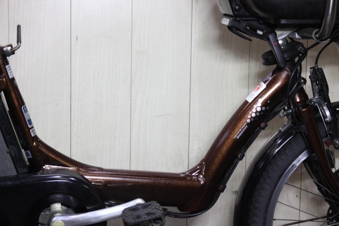 ブリヂストンアンジェリーノプティット e A20L83 20型大容量8.1AH茶