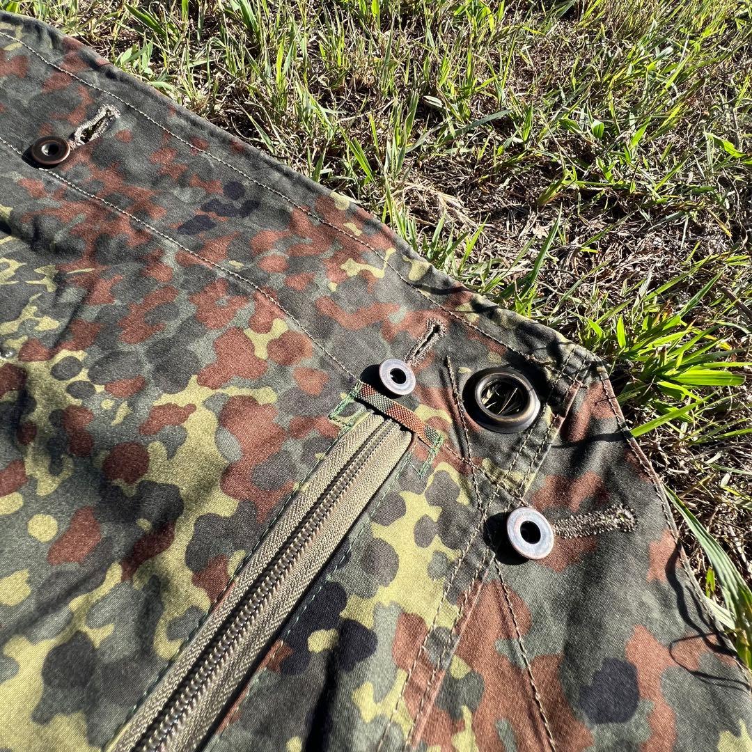 ［希少］ドイツ軍幕 パップテント ファスナー加工