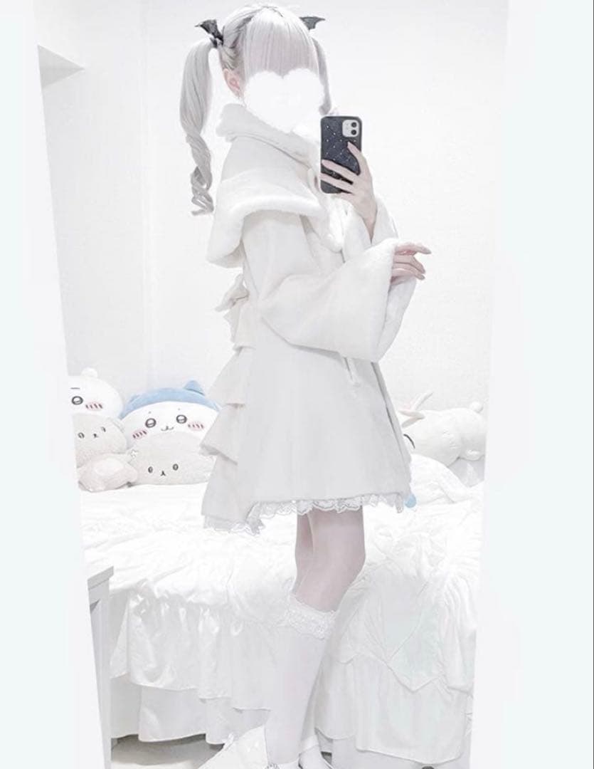 【MA*RS×TETOYちゃんコラボ】クロスリボンケープ付きコート【最終価格】