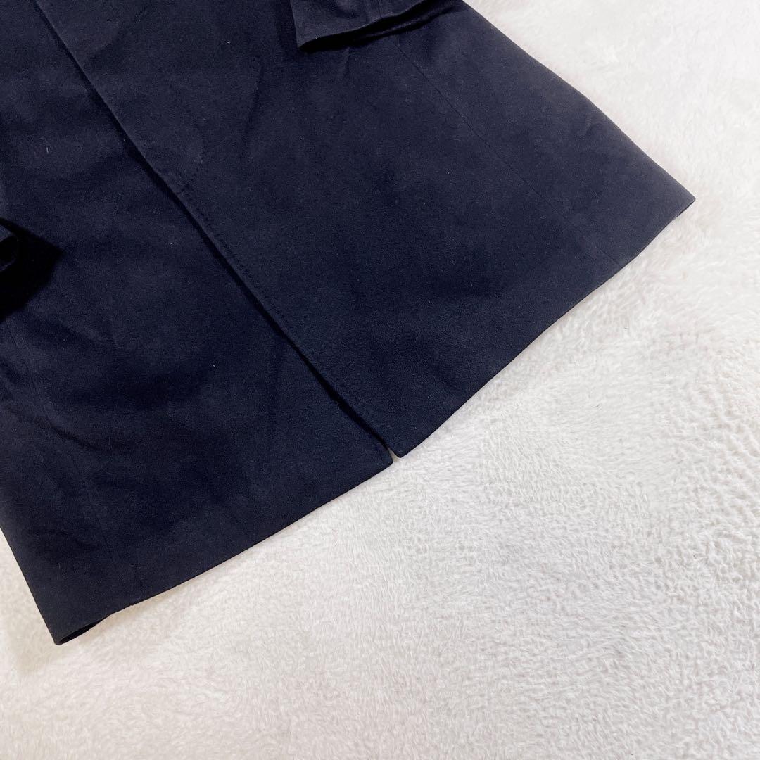 DURBAN ダーバン カシミヤ 100% コート ロング ブラック 黒