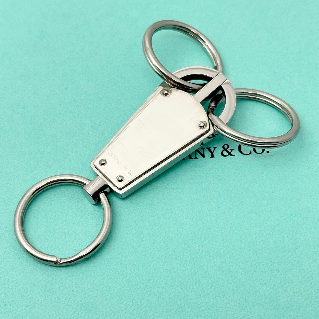 Tiffany バレットキーリング　キーホルダー　シルバー925 メタル