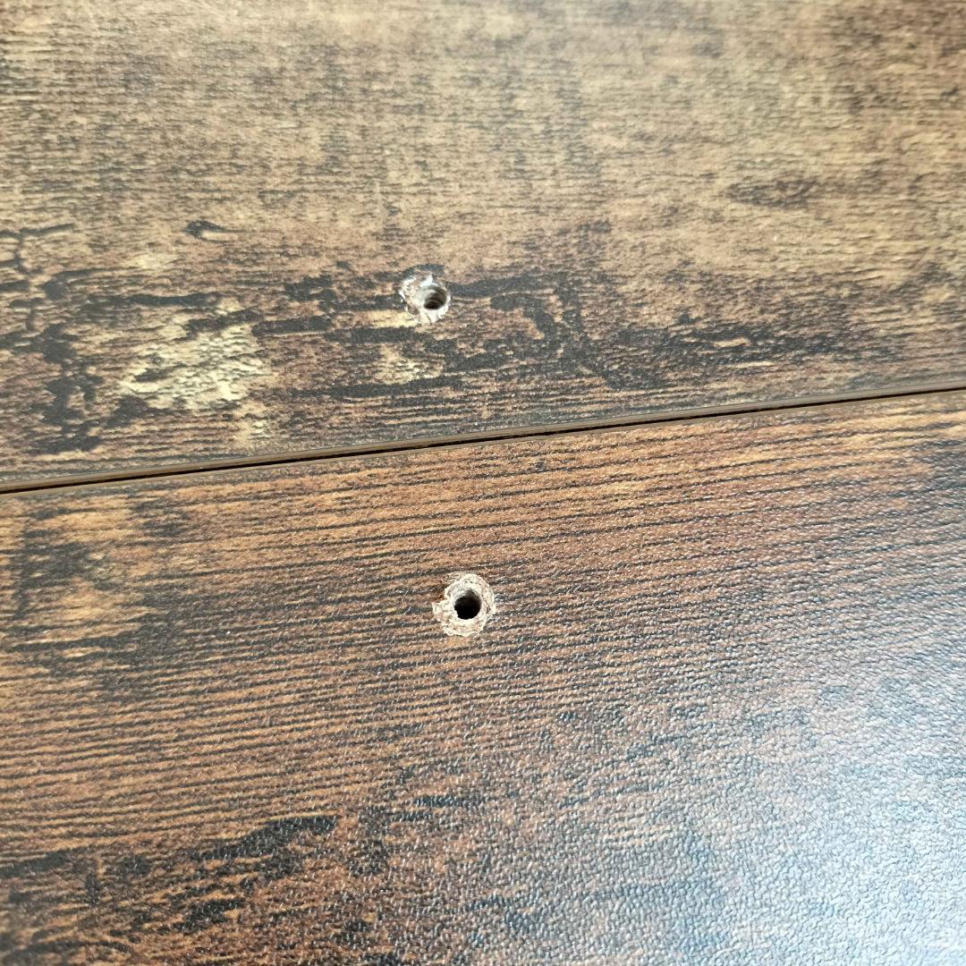 ほぼ新品 電動昇降パソコンデスク テーブル 幅140cm ブラウン おしゃれ