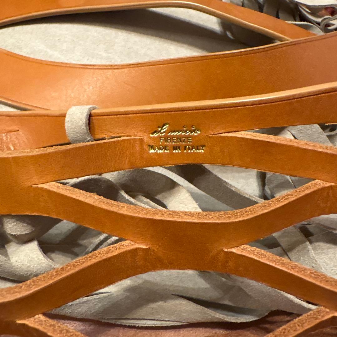 il micio 編み込みバスケット バック