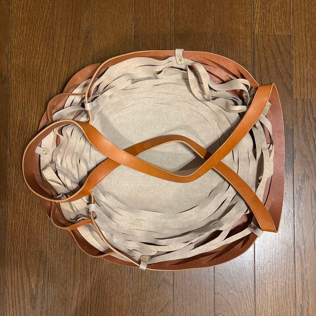 il micio 編み込みバスケット バック