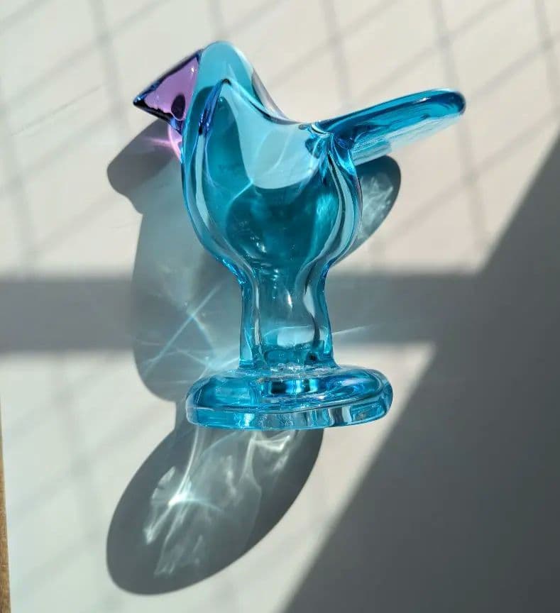 イッタラ スコープ シエッポ バード 脚付き ライトブルー アメジスト