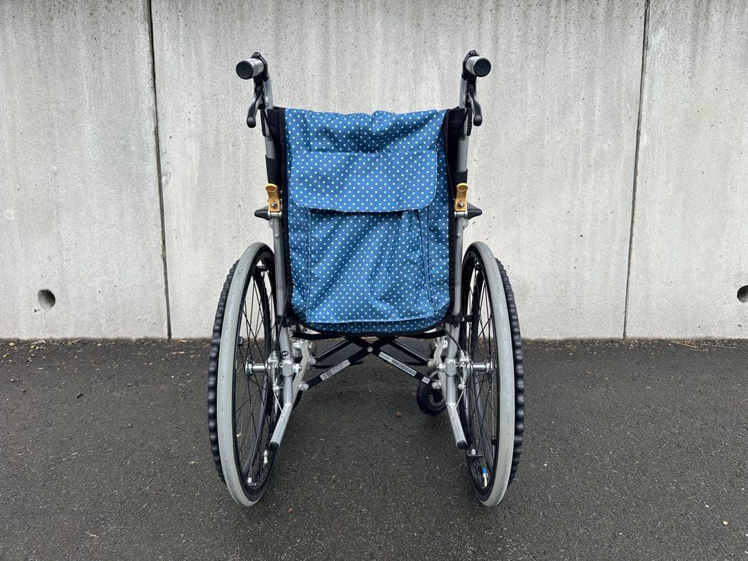 NISSIN 日進医療器 NA-U1 ウルトラシリーズ アルミ製 自走式車椅子