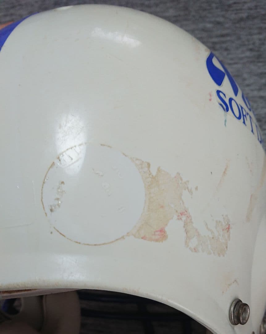 ◎Xリーグ アサヒ飲料 チャレンジャーズ アメリカンフットボールヘルメット【M】