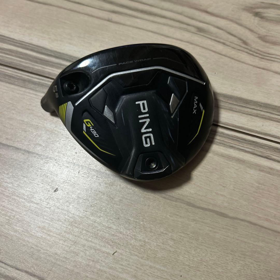 PING G430 フェアウェイウッド 5Wヘッドのみとヘッドカバー、レフティ