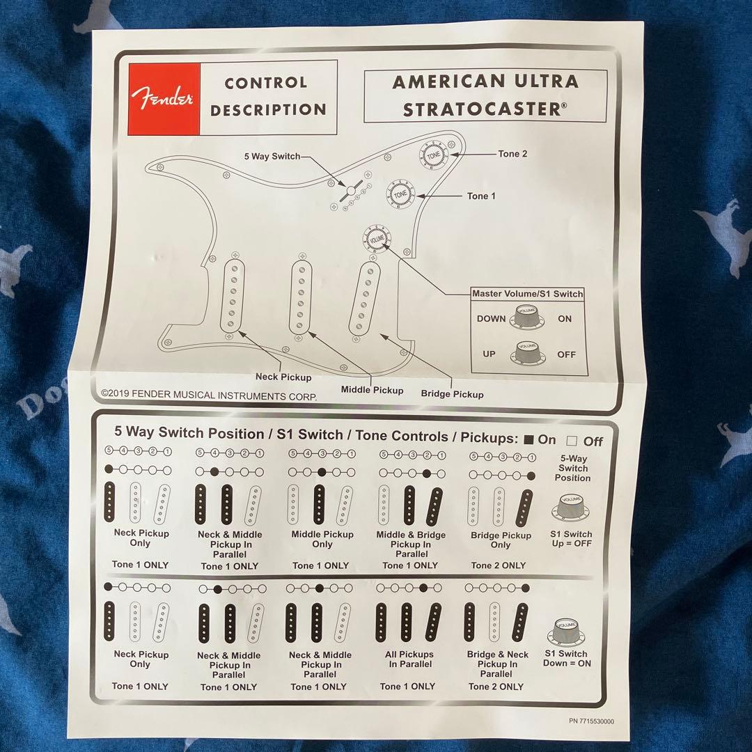 ギター Fender USA American ULTRA mocha burst