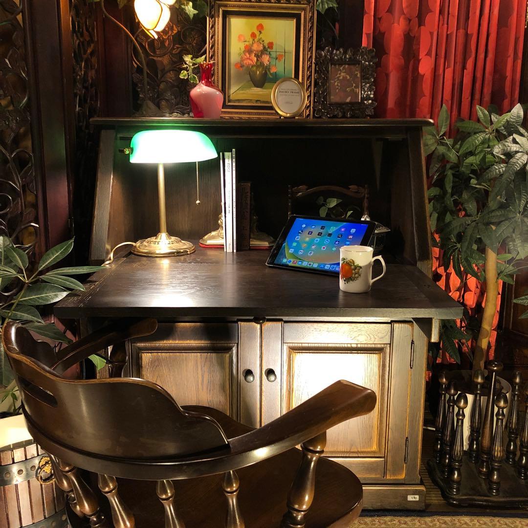 Sale 国産ヴィンテージ 北海道　旭川　近藤工芸　ライティングビューロー