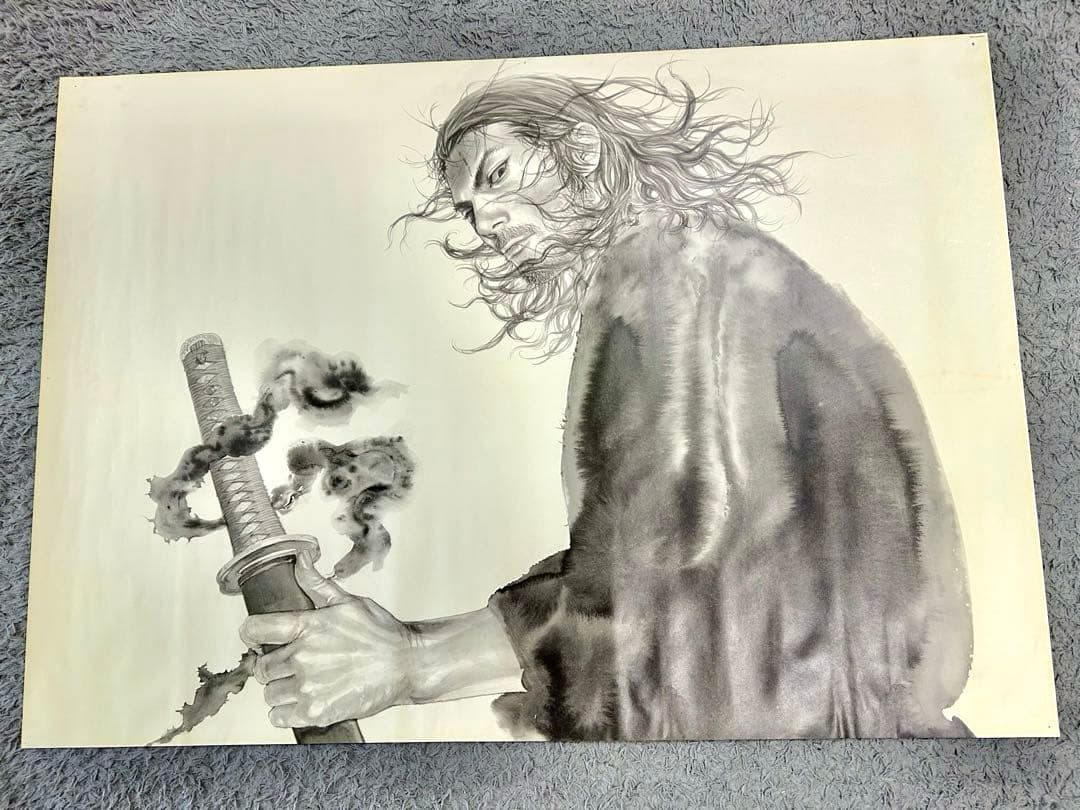 井上雄彦　最後のマンガ展　B1ポスター大阪版