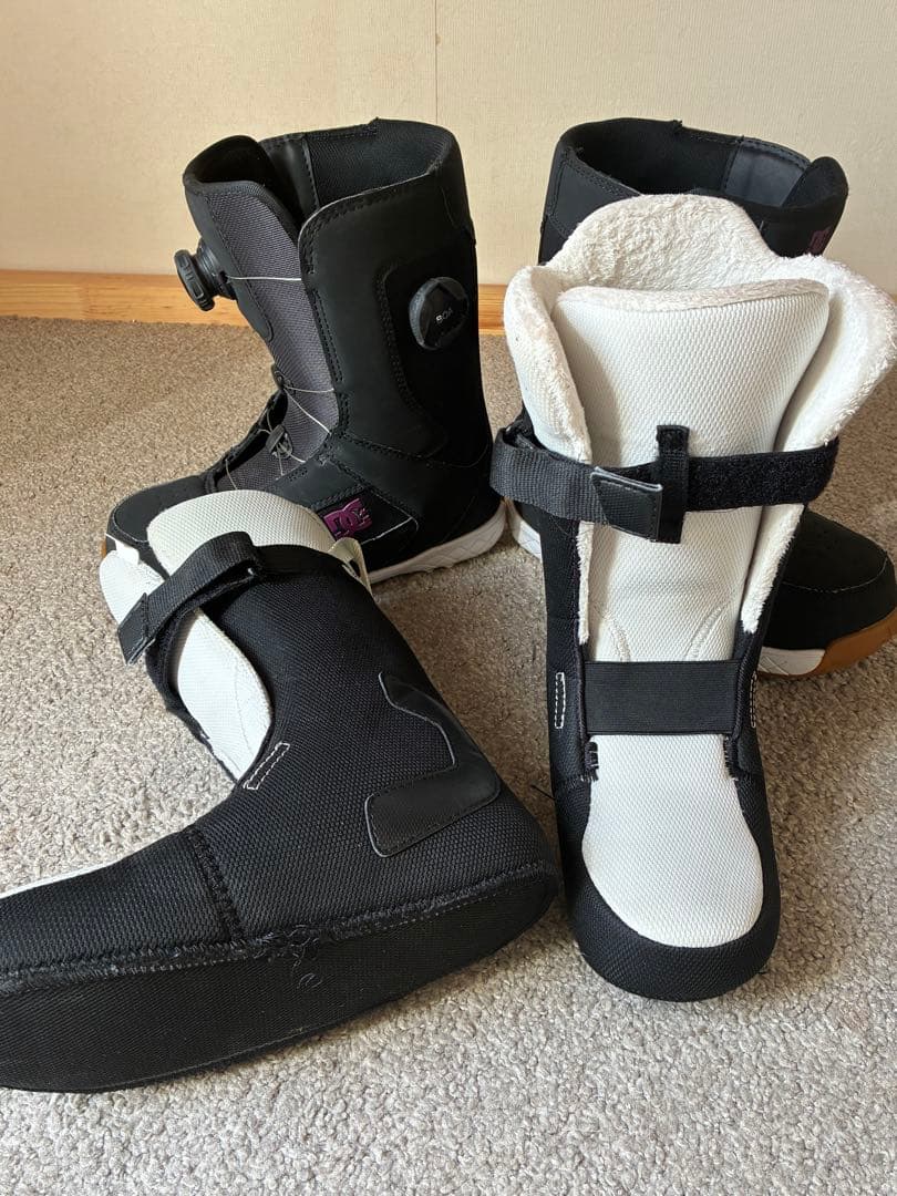 DC スノーボードブーツ 女性用 ダブルBOA 24.0cm