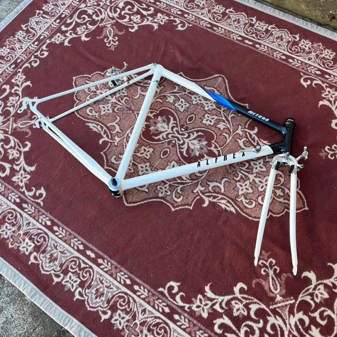 美品 MIYATA ミヤタ ALFREX ロードバイク フレーム 自転車 部品