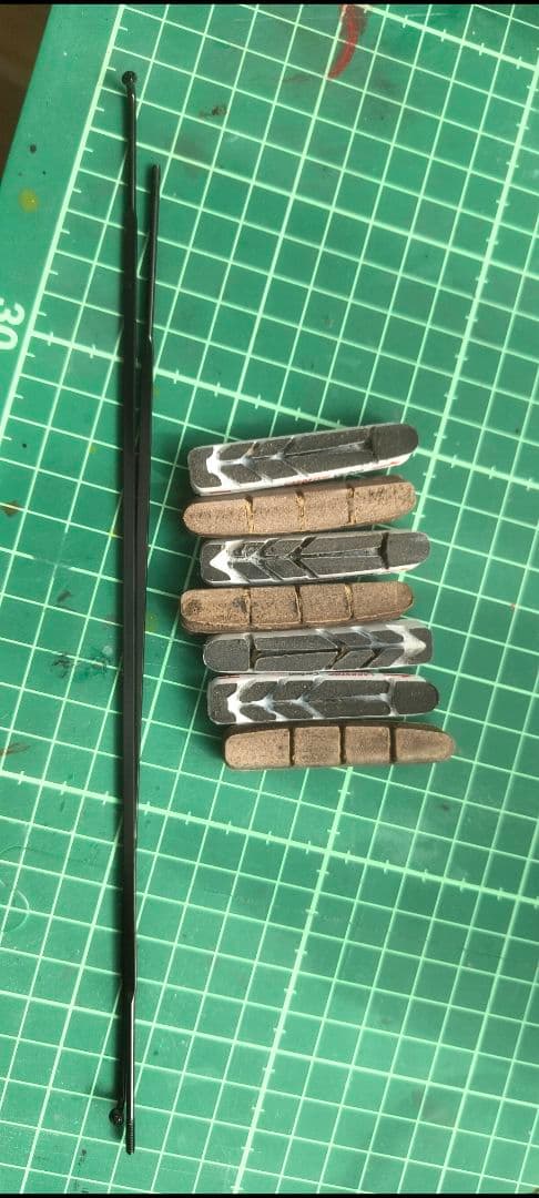 ジャンク r88mm/f66mm カーボンホイール SUPERTEAM