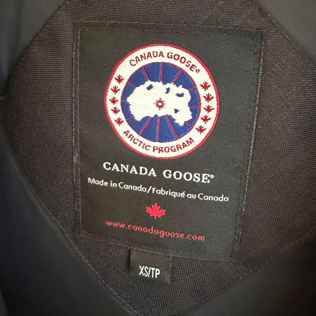 【美品✨最高級】カナダグース ジャスパー クレストン ブラックレーベル　S相当
