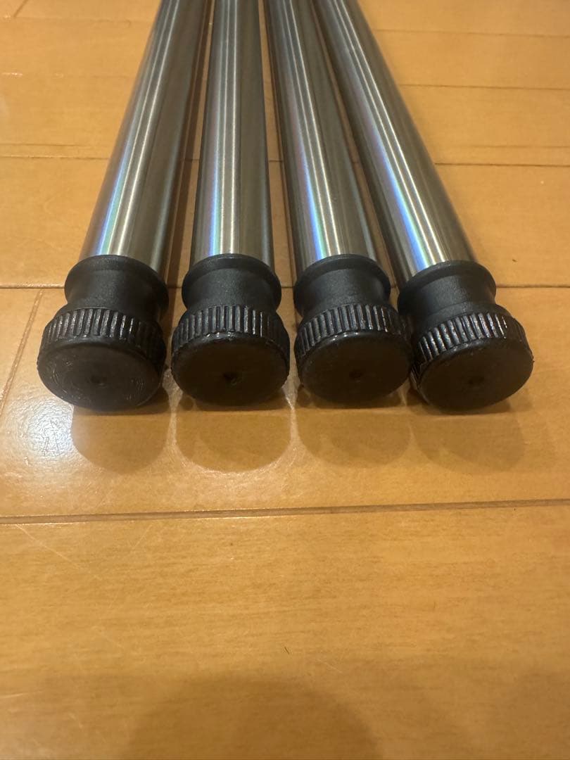 美品入手困難スノーピーク　IGTアイアングリルテーブル用脚830mm 4本　中古