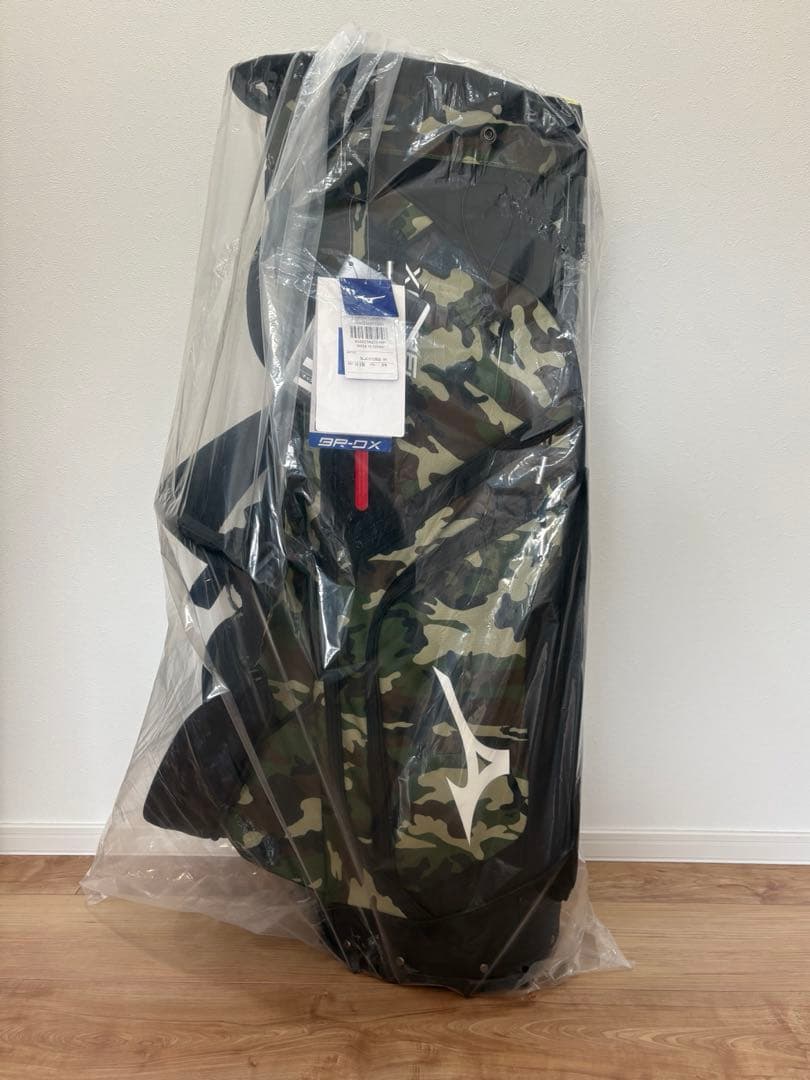 ★新品未使用品★ミズノ スタンドキャディバッグ BR-DX カモフラージュ