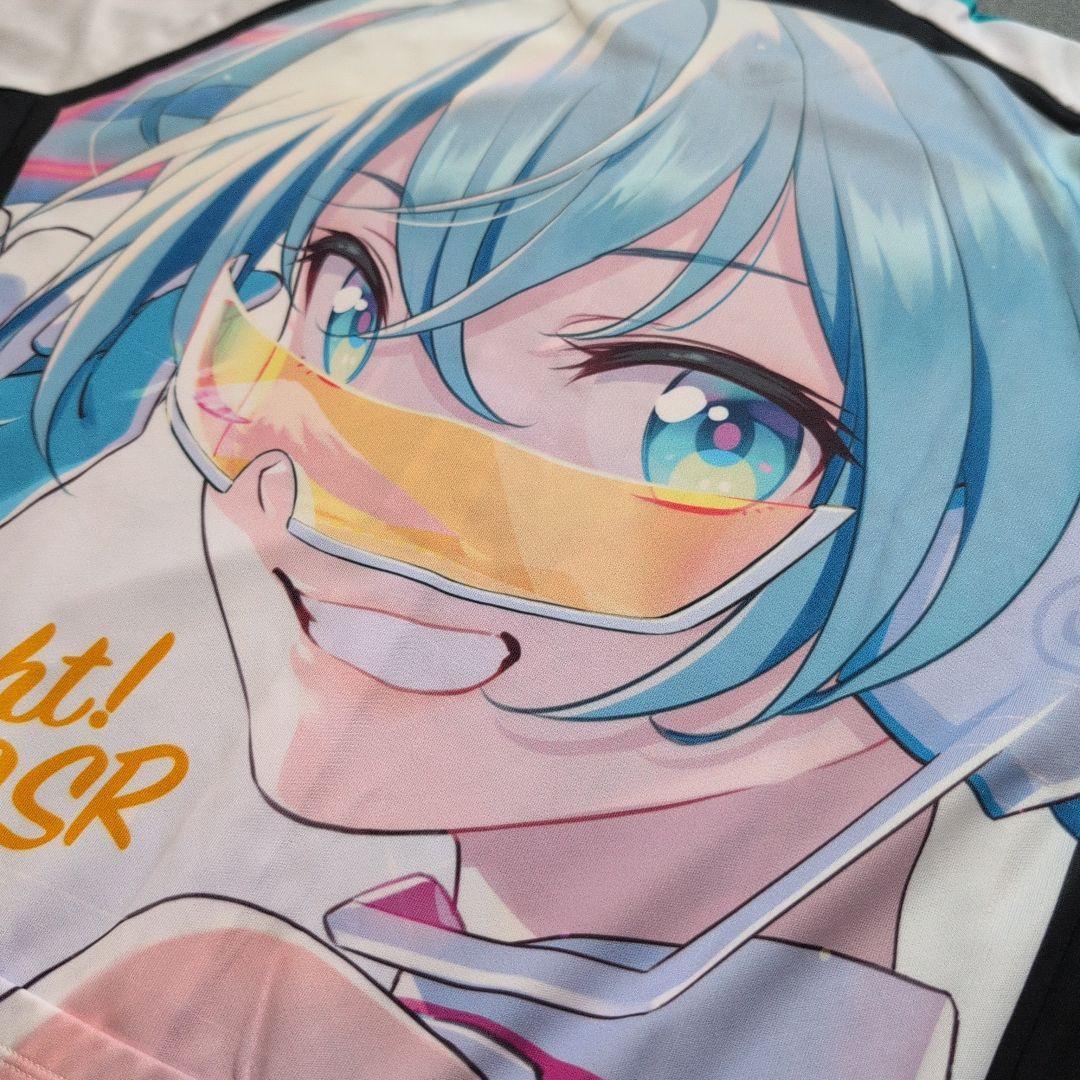 【未使用】サイクルジャージ レーシングミク 2021 EDGE2 Ver.　L