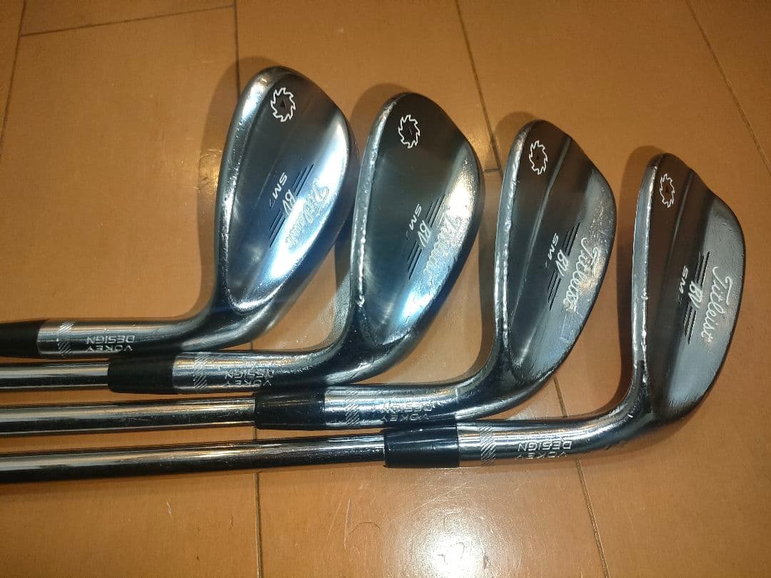 タイトリスト ボーケイ SM7のウェッジ48°.52°.56°.60°４本セット