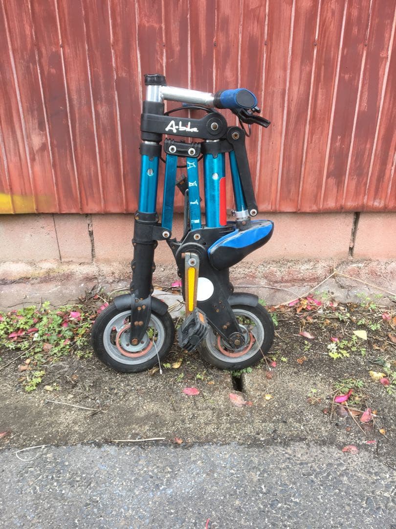 折りたたみ自転車　a型　a-bike