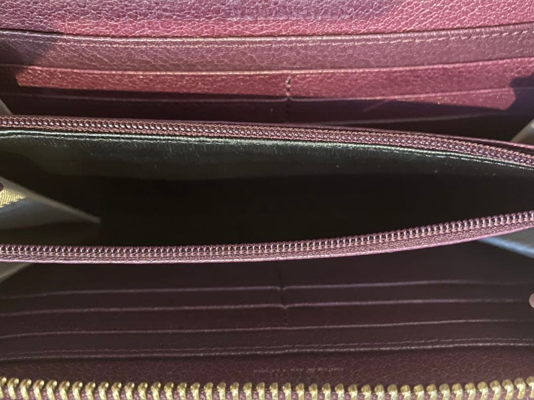 BURBERRY ノバチェック ホース ロゴ 紫　長財布