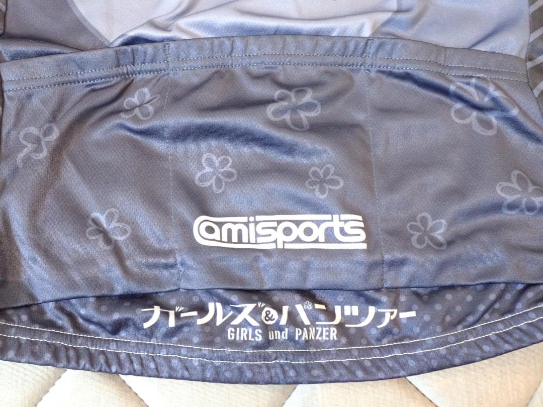 ガールズ&パンツァー あんこうチーム サイクルジャージ M