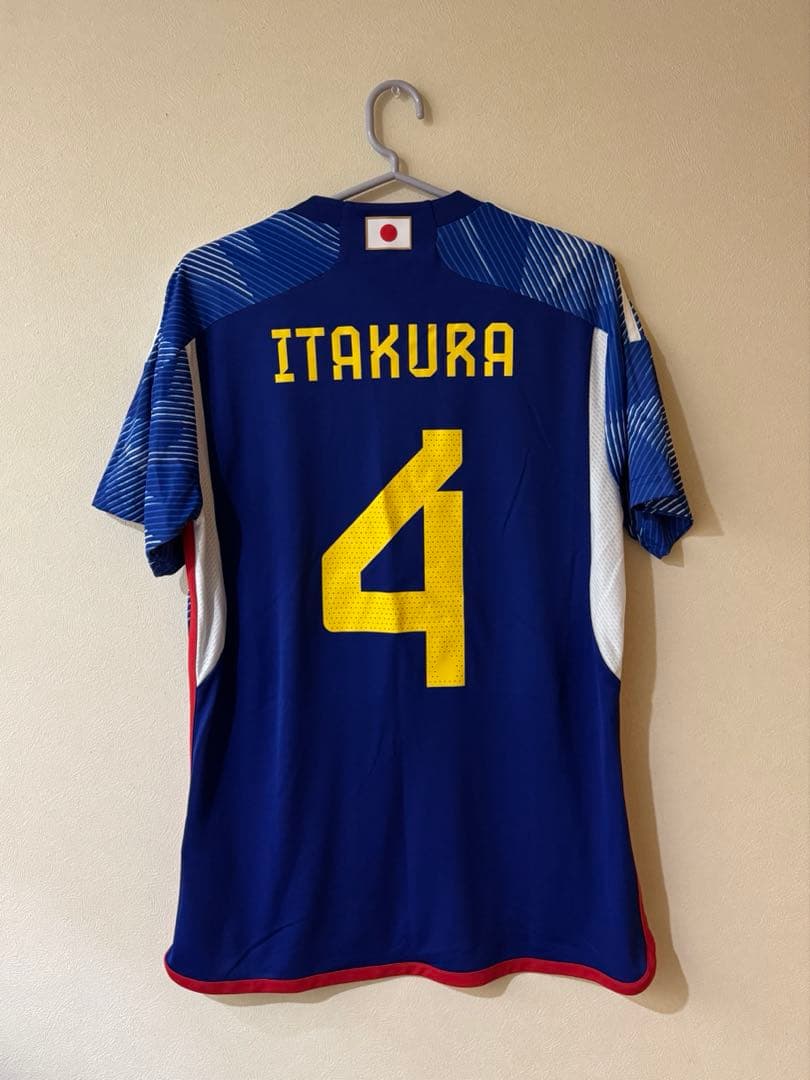 【カタールW杯モデル】日本代表 板倉滉ユニフォーム 折り紙