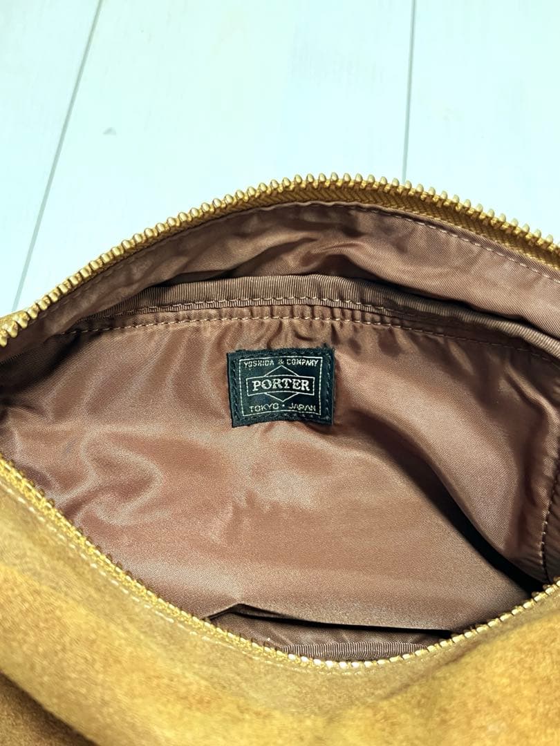PORTER 5525gallery 別注 ポーター ウエストバッグ スウェード