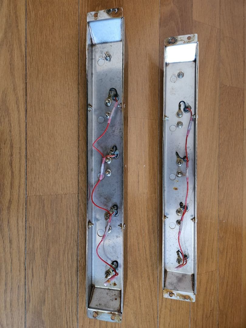 ヒデ　激安‼️　デコトラ　人気　角マーカー　ステー付き　車高灯