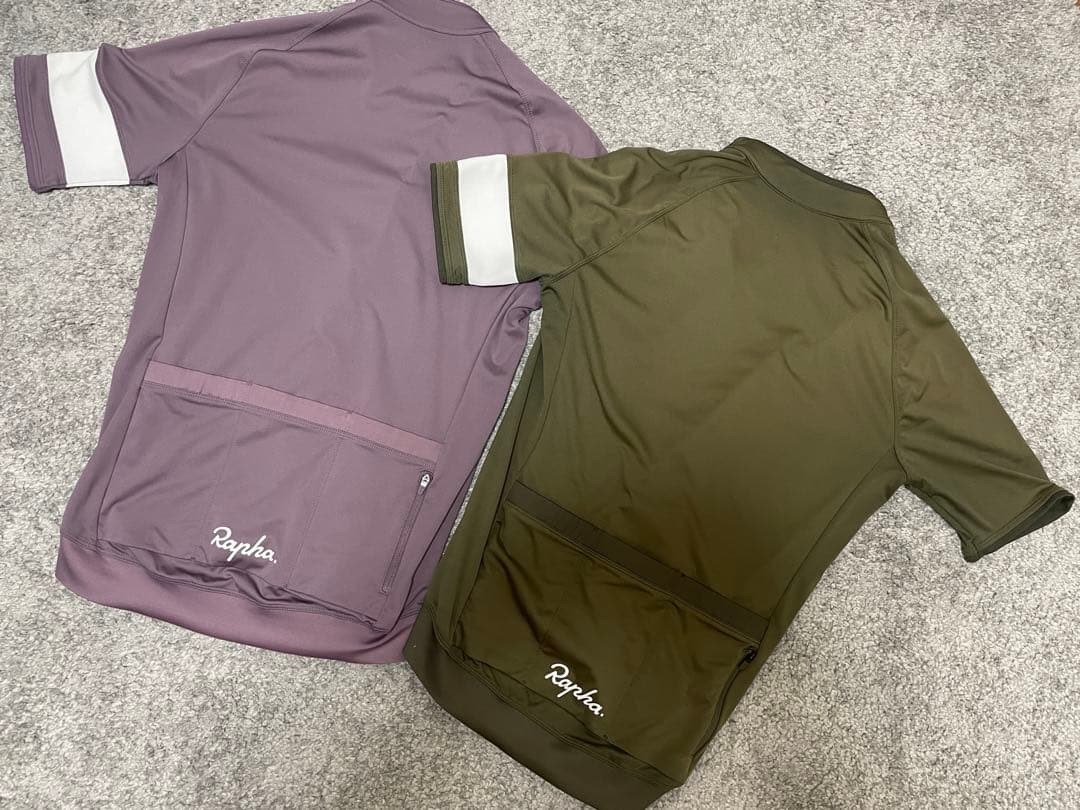 2枚まとめて Rapha コアジャージ S