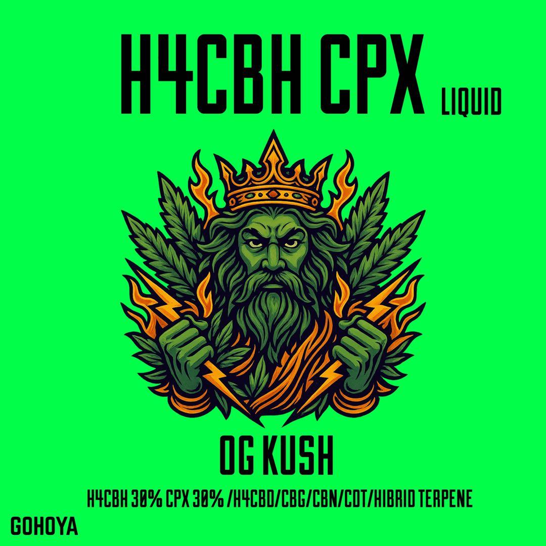 H4CBH × CPX リキッド 1ml （OG KUSH） - メルカリ