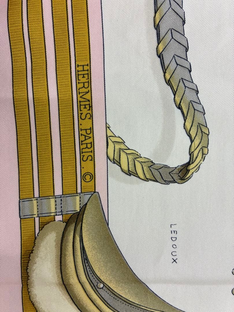 遺品整理】エルメススカーフ 90