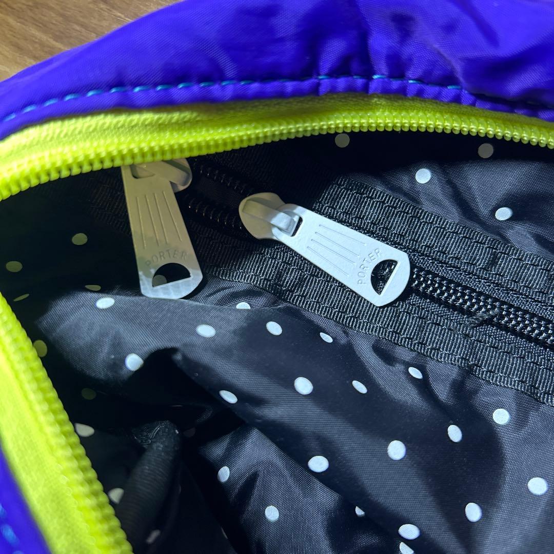 ポーター　PORTER コラボ　ボディバッグ ネオンカラー　PFY15