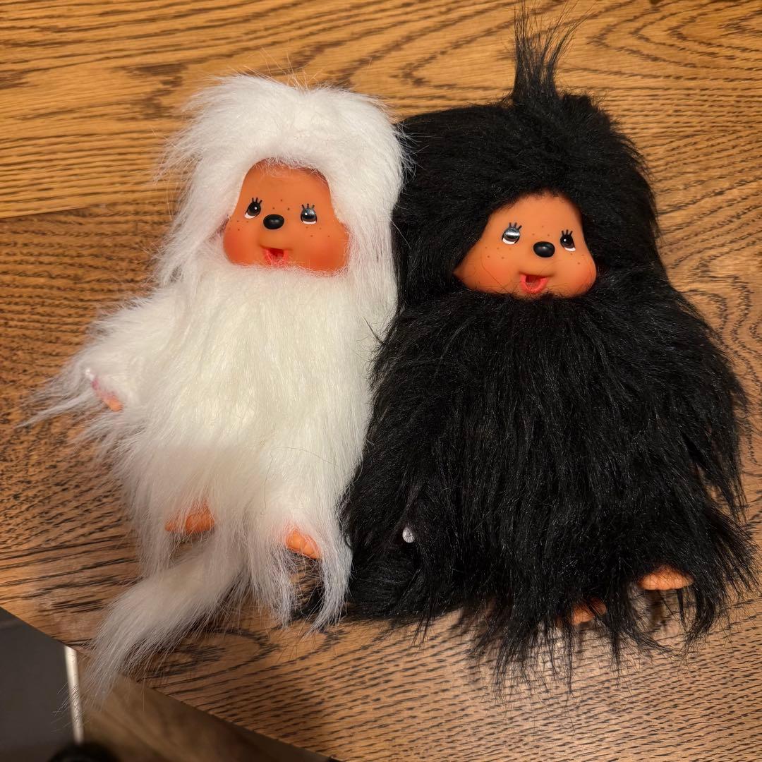 モンチッチ 長毛 ブラック モジャモジャ 雪男 2点セット