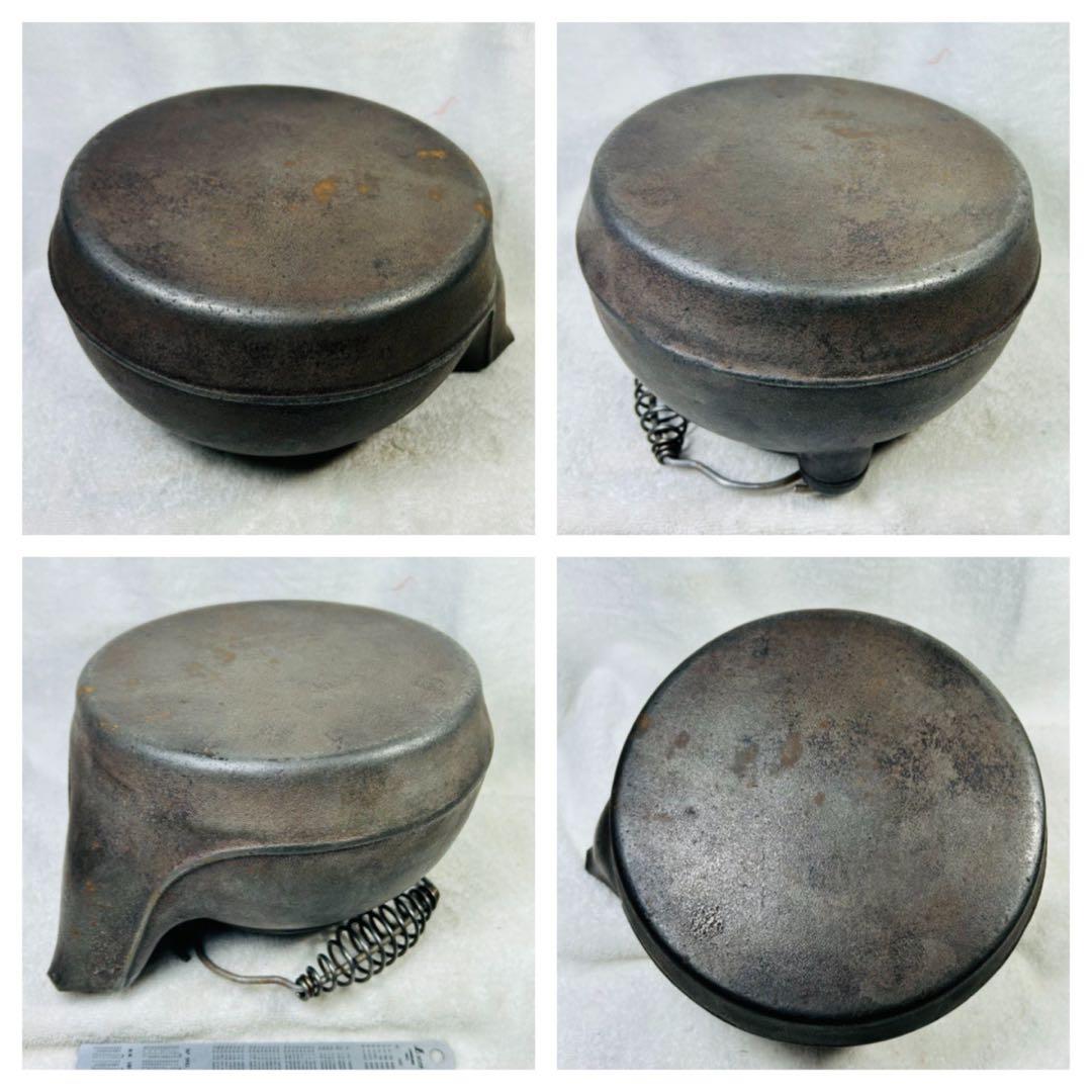 美品　ビンテージ品ワグナーの2.4L 鋳鉄製ケトル