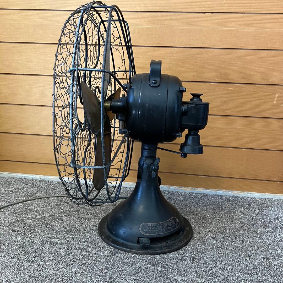 芝浦製作所扇風機【睡蓮?】Cat.No.7007