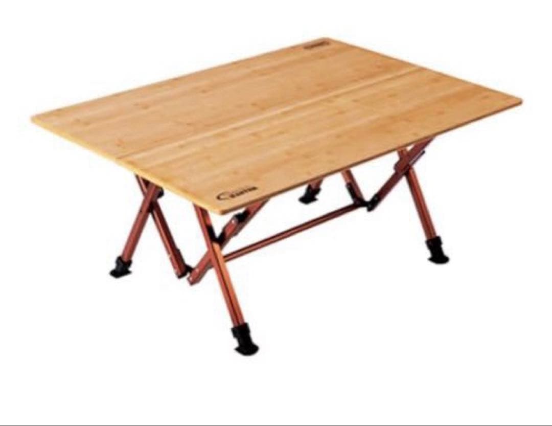 【美品】Colemanコンフォートマスター バンブーラウンジテーブル/100