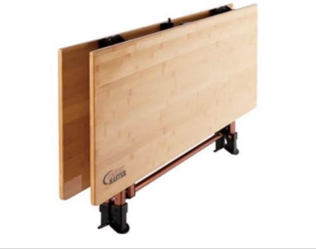 【美品】Colemanコンフォートマスター バンブーラウンジテーブル/100